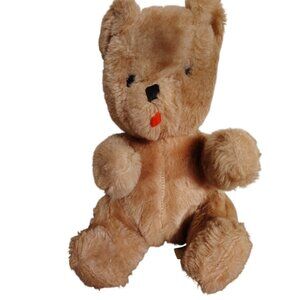 Vintage Eden Brown Musical Teddy Bear Stuffed Plush, READ See Video